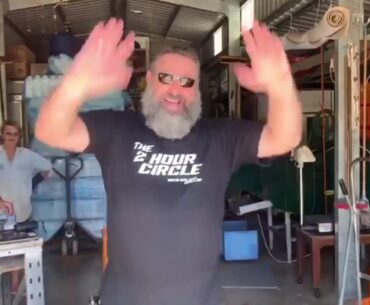 The Wolfman gets his vitamin C this’ll help you beat Corona virus