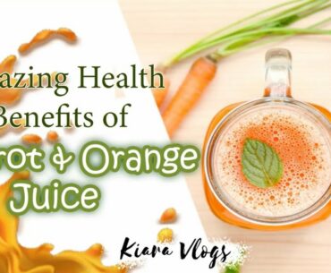 How To Make Carrot Juice | Refreshing healthy drink | Tangy Twist for kids