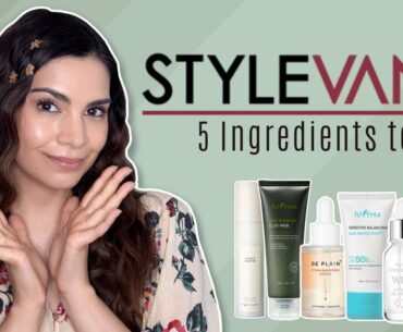 5 Ingredients for GLOWING SKIN | Stylevana K-Beauty