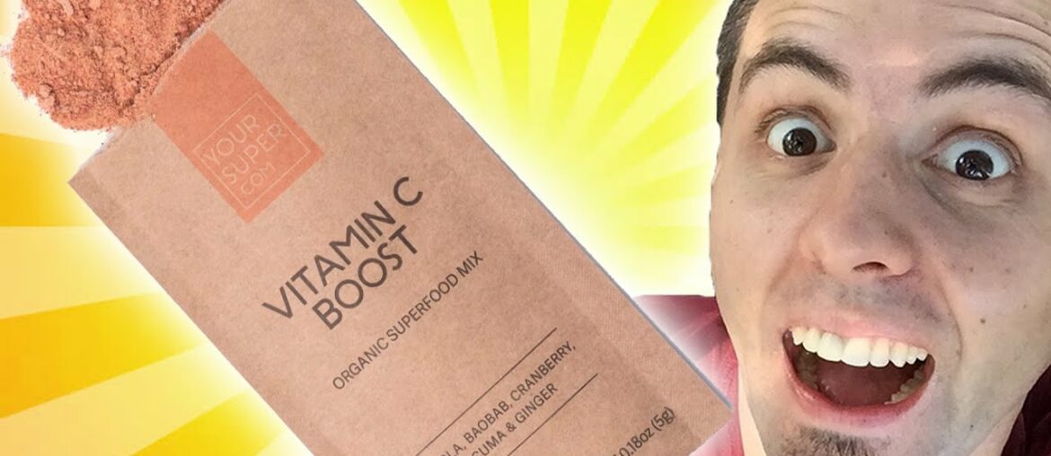 BEST VITAMIN C POWDER | YourSuper Vitamin C Boost Unboxing & Taste Test