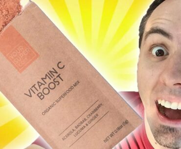 BEST VITAMIN C POWDER | YourSuper Vitamin C Boost Unboxing & Taste Test