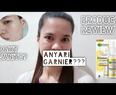 PRODUCT REVIEW | GARNIER VITAMIN C SERUM