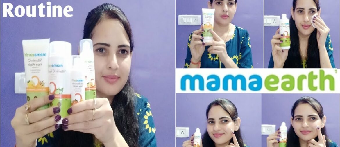 My Morning Skin Care Routine|| Mamaearth Vitamin C morning Skin Care Routine||