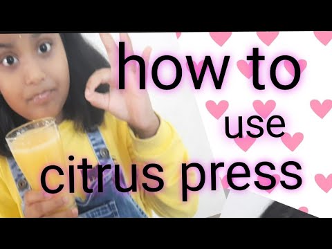 How to use CITRUS PRESS|Healthy fruit juice during covid -19|Home made juice