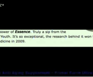 anti aging vitamin supplements,, Primal Force Ultra Essence Reviews