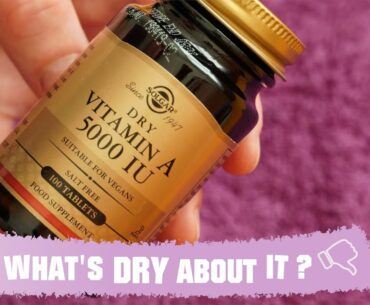 Review of Solgar Dry Vitamin A 5000 IU - 100 Tablets