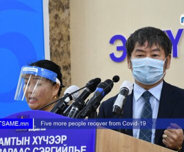 Five more people recover from Covid-19