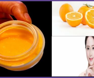 DIY VITAMIN C/ORANGE CREAM | Skin Whitening & Anti-Aging Cream | Lighten Dark Spots & Blemishes