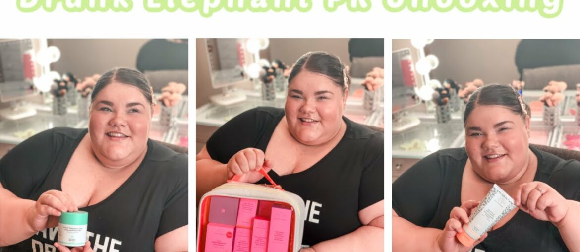 DRUNK ELEPHANT PR UNBOXING | BEAUTY UNBOXINGS