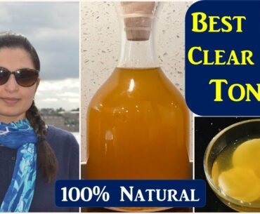 Glass Skin DIY VITAMIN C TONER (Dry, Normal + Oily Skin) / Make Natural Toner At Home for Clear Skin