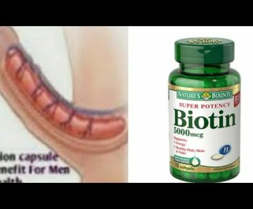 Evion 400 Vitamin E Capsules for Skin |  Surbex z And Evion Use | Biotin 5000 Mcg | Sides Effects