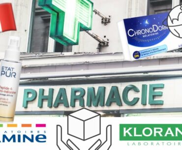 Summer French pharmacy haul vitamins, tanning, SPF, skincare and melatonin.