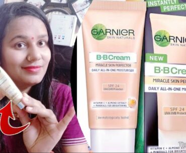 New Garnier B.B Beauty benifits cream with Vitamin C and Almonds//100%Results