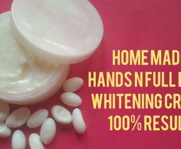 Vitamin E Homemade Whitening Cream for Hands