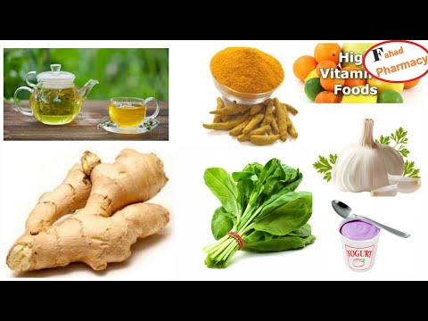 Boost Your Immune System Through Natural Products lll Top 10 food To Boost Immune Power