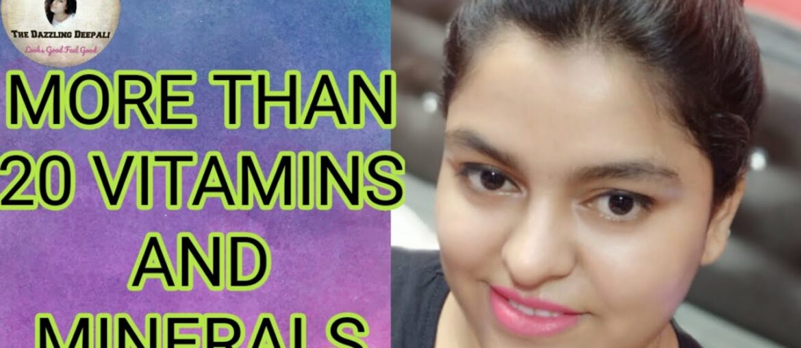 MORE THAN 20 VITAMINS AND MINERALS IN THIS