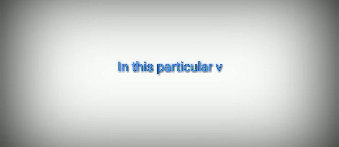 A short video on vitamin A