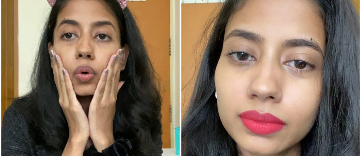 No Foundation, No Powder Simple Quarantine Makeup using Basic Products