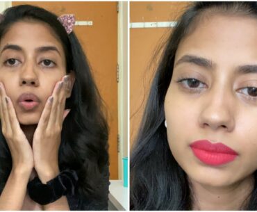 No Foundation, No Powder Simple Quarantine Makeup using Basic Products