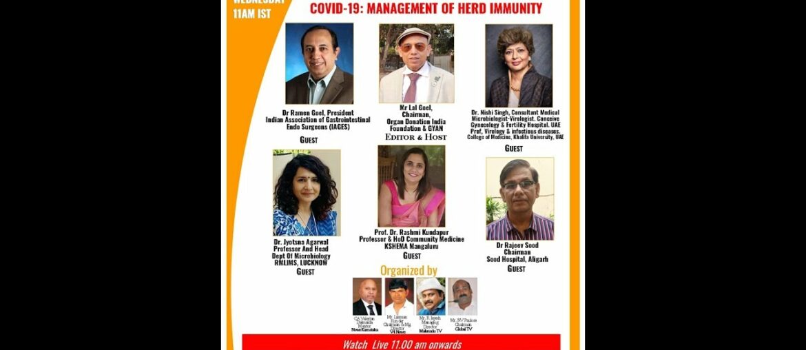 Media Conference on COVID-19: MANAGEMENT OF HERD IMMUNITY || V4NEWS LIVE