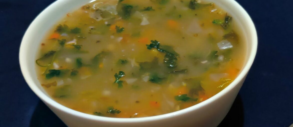 Lemon coriander soup | Vitamin C rich lemon coriander soup recipe| immunity booster soup |