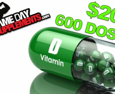 Vitamina D 600 Softgels Por $20 - Sameday Supplements