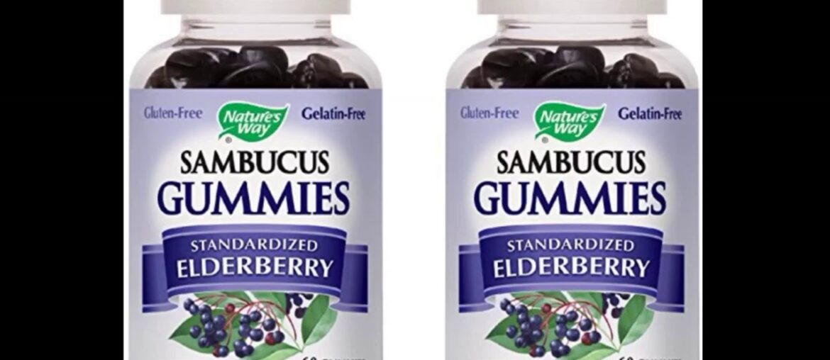 Review: Nature's Way Sambucus Elderberry Gummies, Herbal Supplements with Vitamin C and Zinc, G...