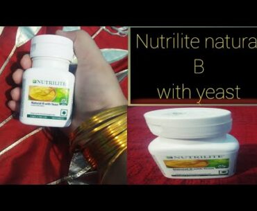 Nutrilite natural B with yeast supplement from amway