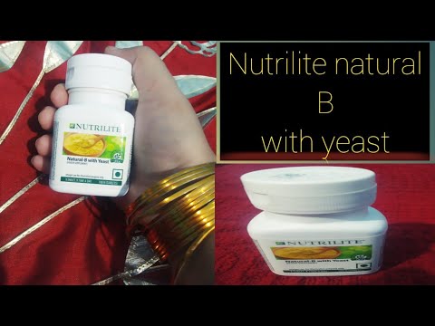 Nutrilite natural B with yeast supplement from amway