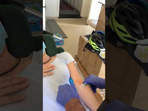 Doctor’s wife tests COVID + Here’s how he helped her natural home remedies stem cells, vitamin C IV