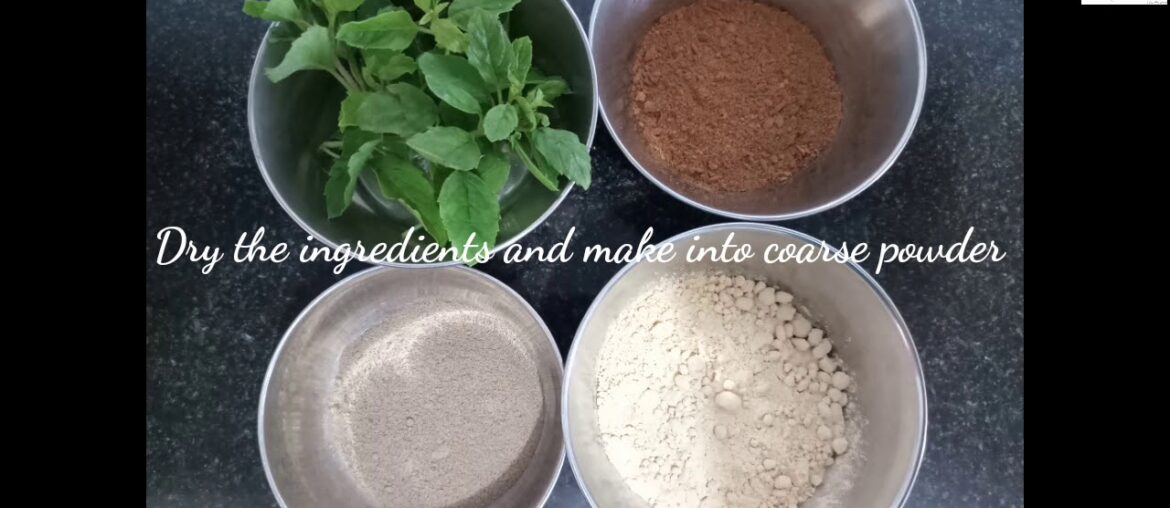 Ayush kwatha-Kashaya-Herbal tea- to boost immunity - Covid19 - by Ayush Ministry- Dr.Deepika S