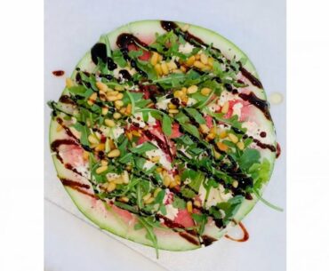 Easy Watermelon Pizza: Healthy Summer Snack