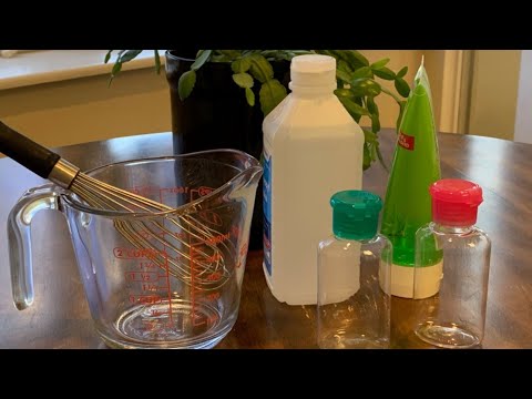 #handsanitizer#coronavirus How To Make Hand Sanitizer just 5 minutes! [Better than effective market]
