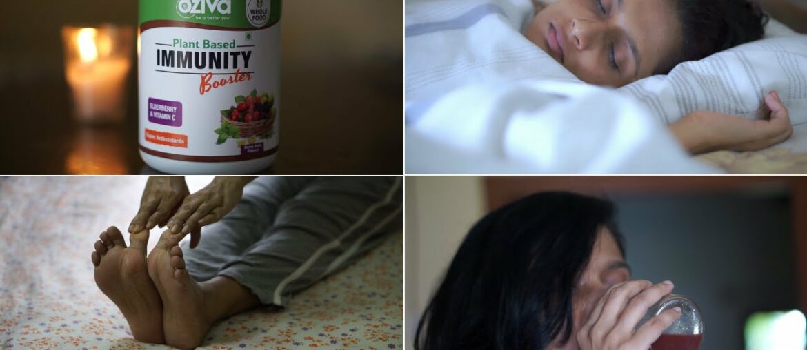 Boost immunity with OZiva Plant Based Immunity Booster ( Vitamin C+ Antioxidants) & few healthy ways