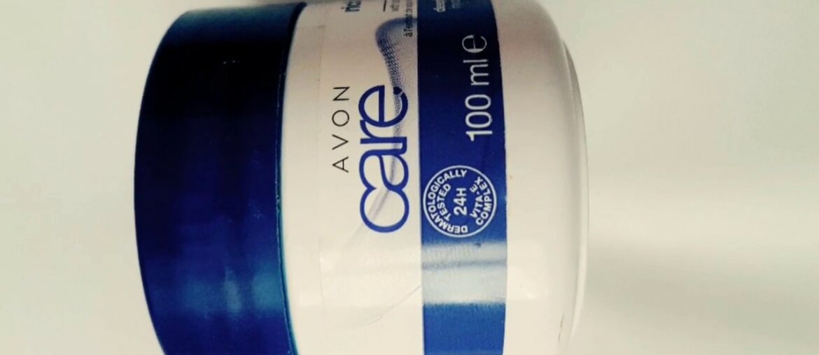 Avon Care rich moisture face cream with soybean and vitamin E