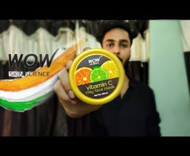 Wow skin science vitamin c clay fask mask review #wowskinscience | Review | beauty | products