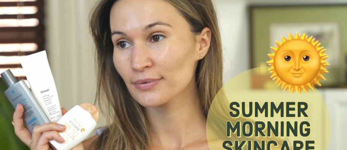 Summer Morning Skincare Routine: Vitamin C & Sunscreen Chat | ttsandra