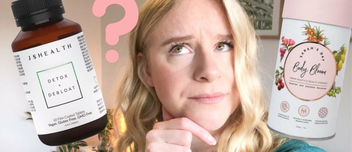 JSHealth Vitamins & Sarah's Day Body Bloom Honest Review... DO THEY EVEN MAKE A DIFFERENCE?