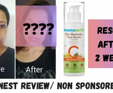 Mamaearth Skin Illuminate Face Serum for Radiant Skin with Vitamin C & Turmeric Review