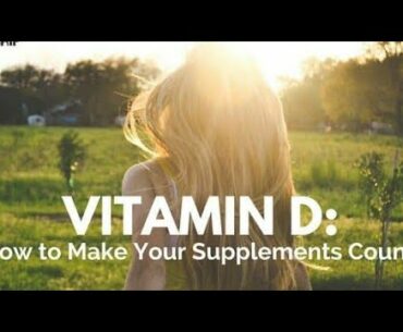 vitamin D supplement and immunity...