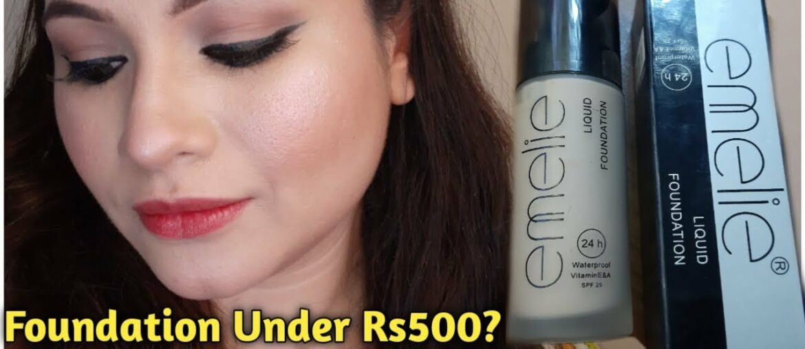 Emelie 24hr Vitamin E & A Foundation Review (Part 2)