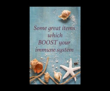 Great items which boost your immune system,MUST WATCH #health #covid19 #viral