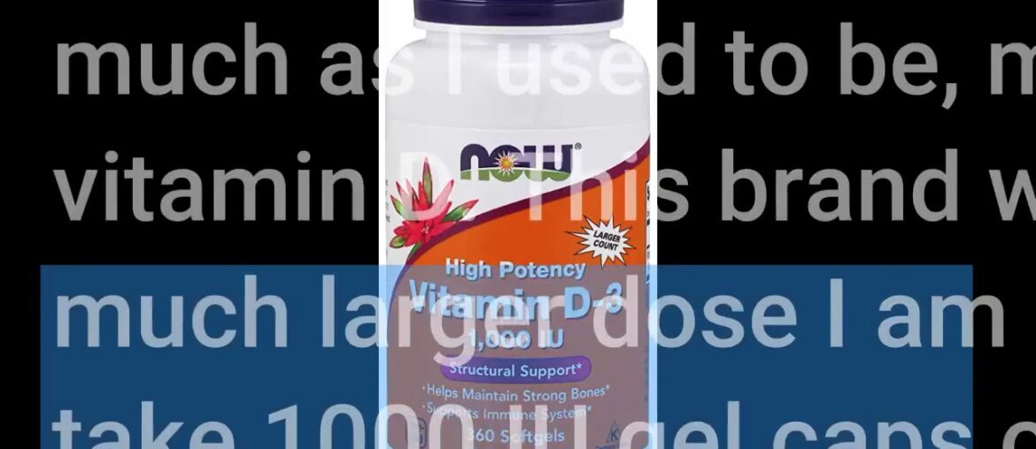 Review: NOW Supplements, Vitamin D-3 1,000 IU, High Potency, Structural Support*, 360 Softgels