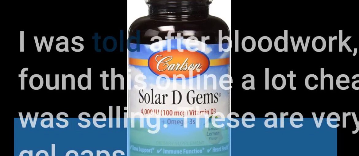 Review: Carlson - Vitamin D3, 2000 IU (50 mcg), Immune Support, Bone Health, Muscle Health, Cho...