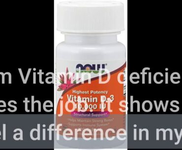 Review: NOW Supplements, Vitamin D-3 10,000 IU, Highest Potency, Structural Support*, 120 Softg...