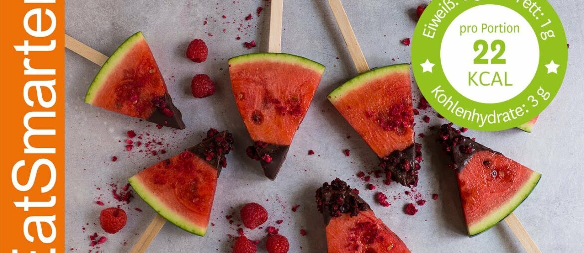 Wassermelone am Stiel | REZEPT