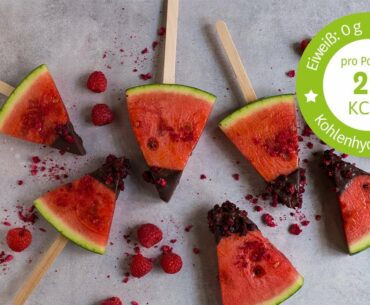 Wassermelone am Stiel | REZEPT