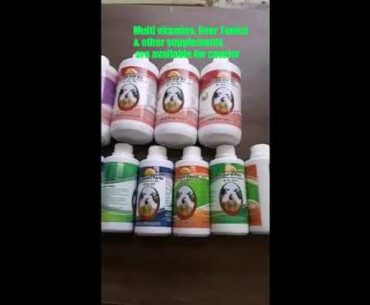 Pigeons Multi vitamins, Liver Tonic and other Supplements are available for Courier..!!