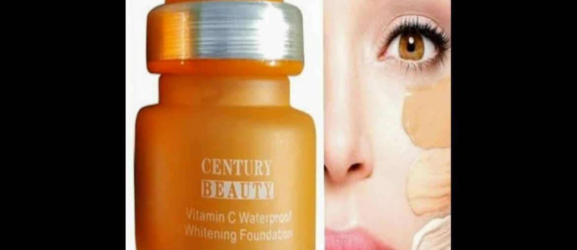 Century Beauty Vitamin C whitening cream/foundation Review