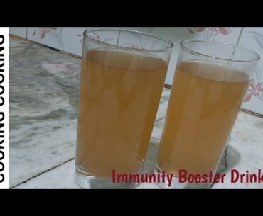 IMMUNITY BOOSTER DRINK BY COOKING COOKING|COVID-19 Booster drink|Home made kadha|